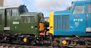 Double Up Sunday 6th August 2023 - Class 37 Diesel Engines