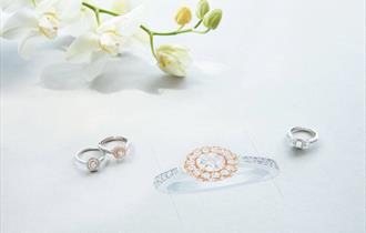 Selection of diamond rings