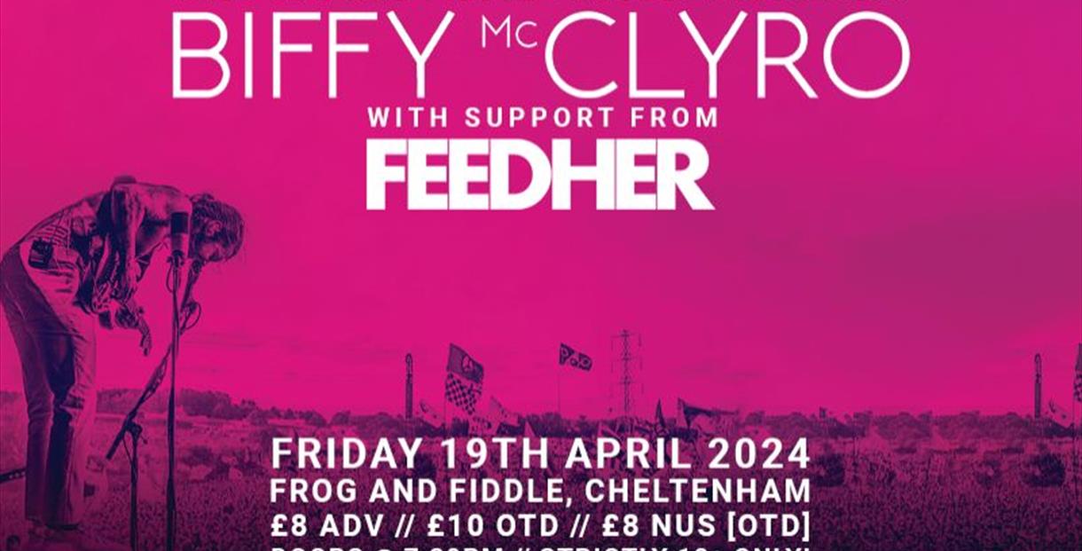 Biffy McClyro (Biffy Clyro Tribute) and Feedher (Feeder Tribute)