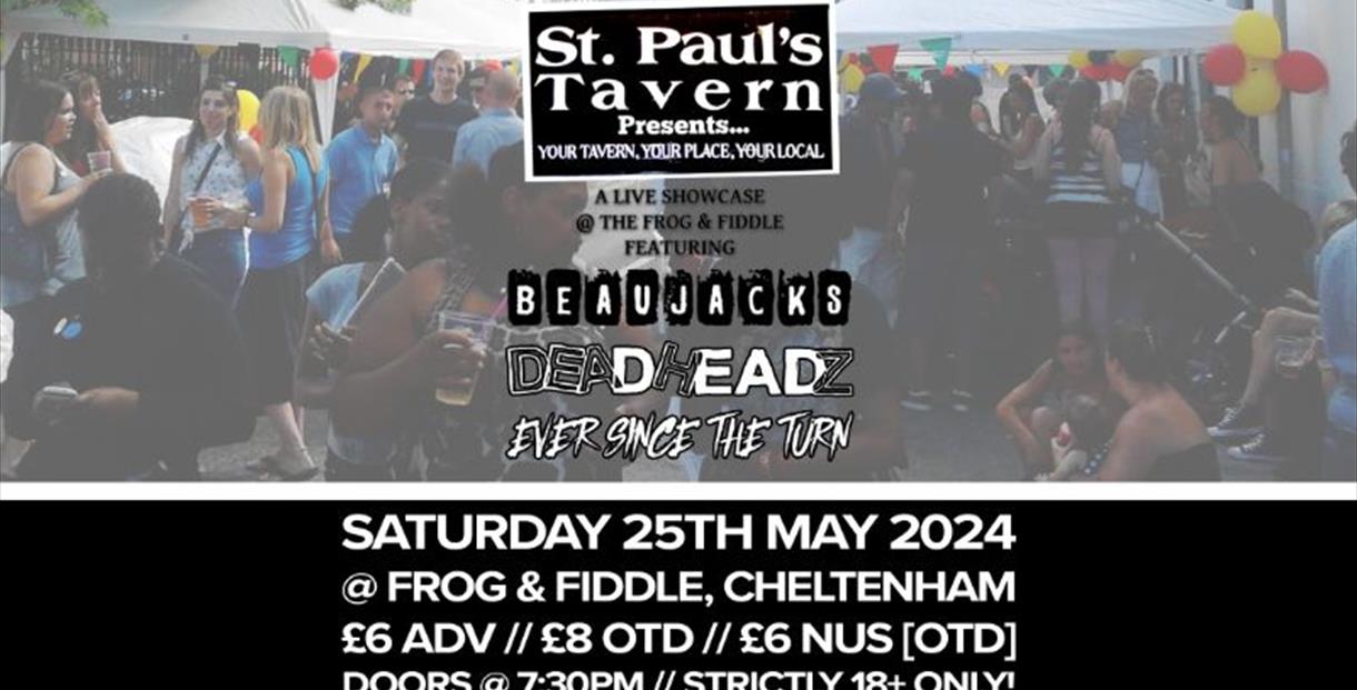 The St Paul's Tavern present... Beaujacks (Plus Support)