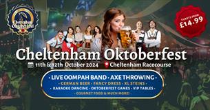Cheltenham Oktoberfest poster