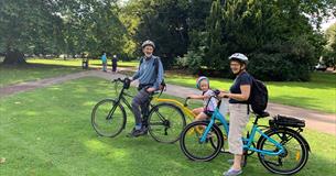 Biking in Cheltenham - Pittville Park