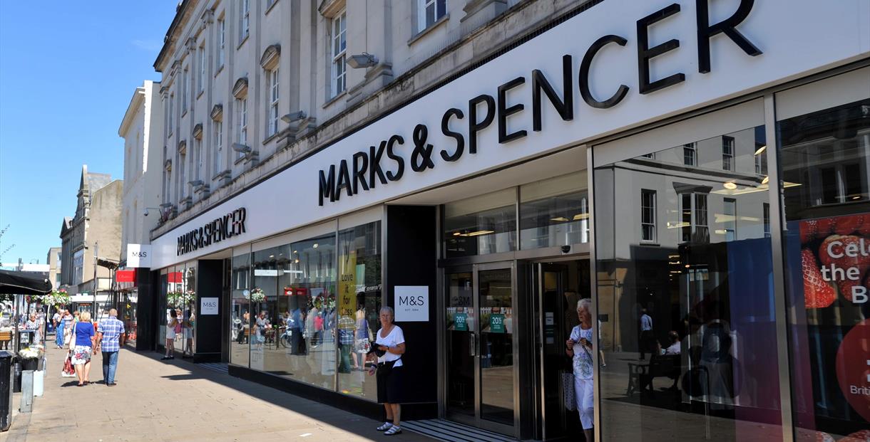 Exterior of Marks & Spencer