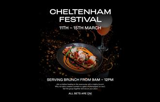 Cheltenham Festival brunch at The Alchemist with details.