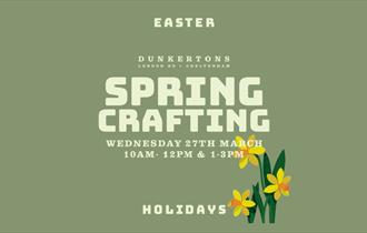 Easter Spring Crafting at Dunkertons