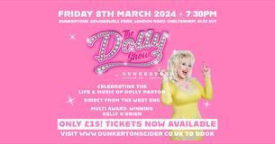 The Dolly Show at Dunkertons event poster