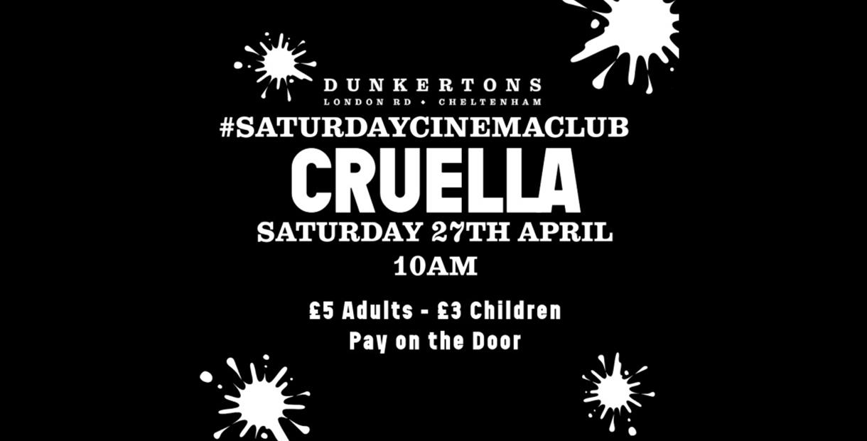 Saturday Cinema Club, Cruella (2021)