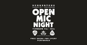 Dunkertons Open Mic Night event details 