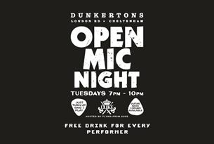 Open Mic Night x Dunkertons