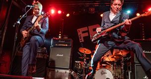 Bruce Foxton and Russell Hastings on stage