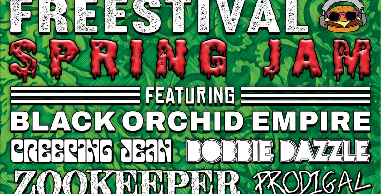 FREEstival: Spring Jam at The Frog and Fiddle lineup