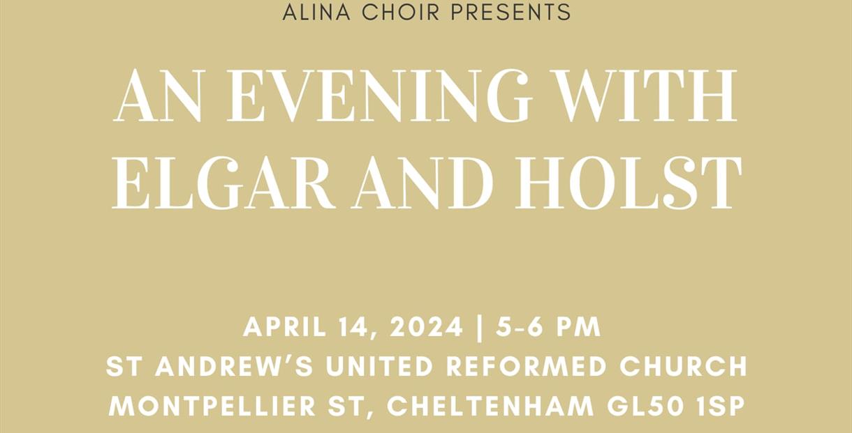 An Evening with Elgar and Holst poster