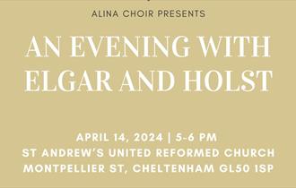 An Evening with Elgar and Holst poster