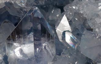 Close up of crystals