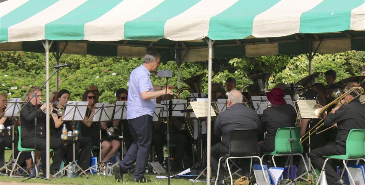Cheltenham Silver Band at Hatherley Park 2023