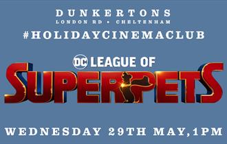 Holiday Cinema Club DC League of Super-Pets poster