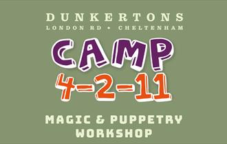 Half Term Magic & Puppetry Workshop with Camp 4-2-11 poster