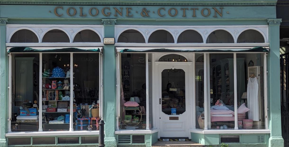 Exterior of Cologne and Cotton