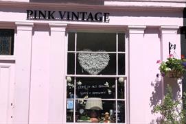 Exterior of Pink Vintage