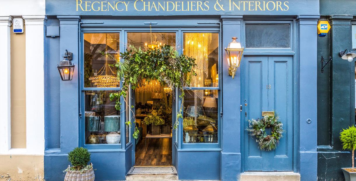 Regency Chandelliers shop front
