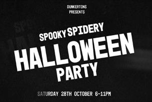 Spooky Spidery Halloween Party poster