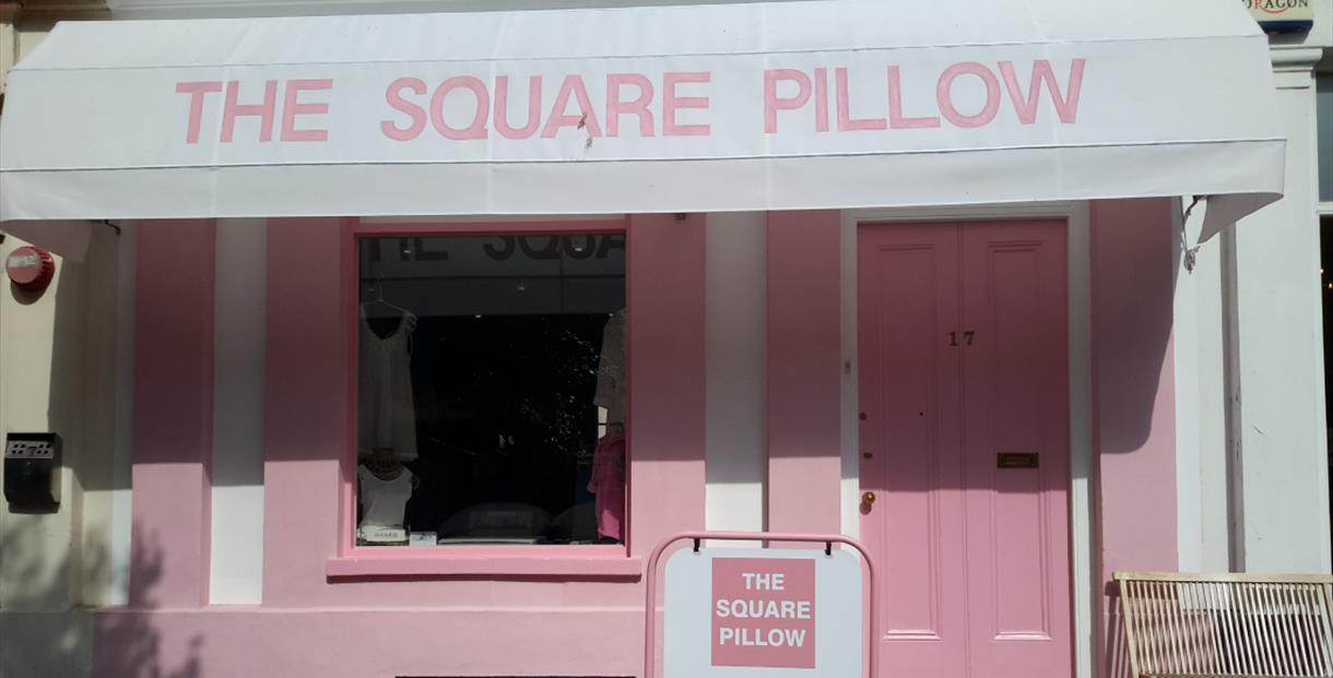 The Square Pillow shopfront