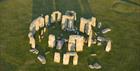 Stonehenge seen from above, © ENGLISH HERITAGE