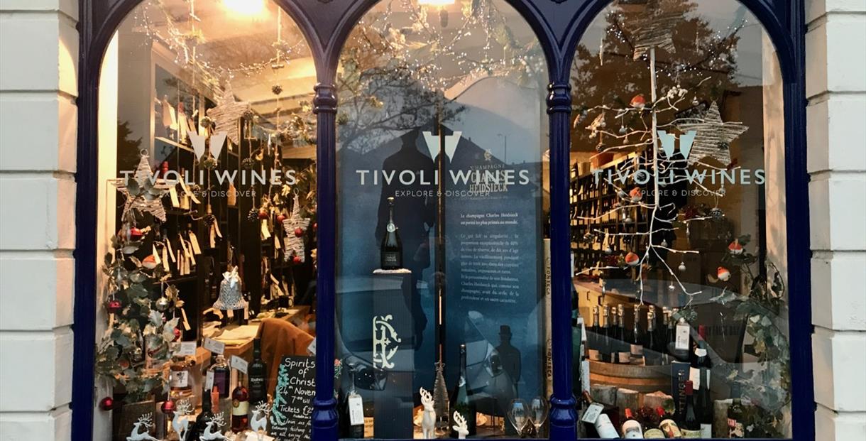 Exterior of Tivoli Wines