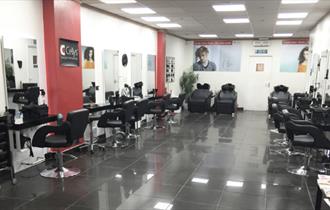 Interior of Celly's Hairdressing