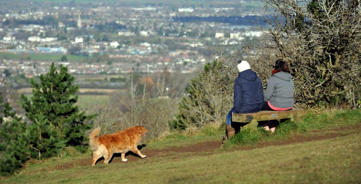 Leckhampton Hill and Charlton Kings Common in Cheltenham