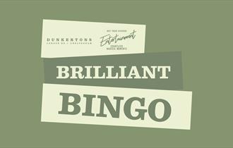 Dunkertons Brilliant Bingo event poster
