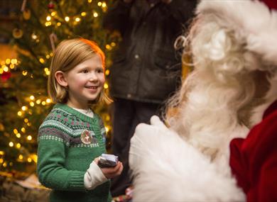 Meet Father Christmas at Quarry Bank