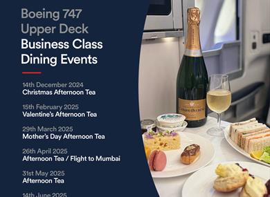 744 experience,flight simulator,dining experiences