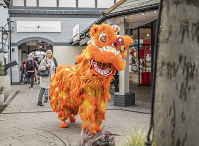 lunar new year,celebrations,Cheshire Oaks,shopping outlet