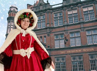 Storytime,Mother Christmas,Grosvenor Museum,Chester