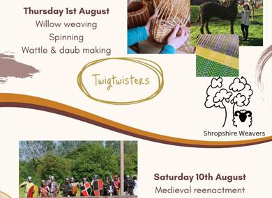 willow weaving,nantwich town square,demonstrations,summer holidays