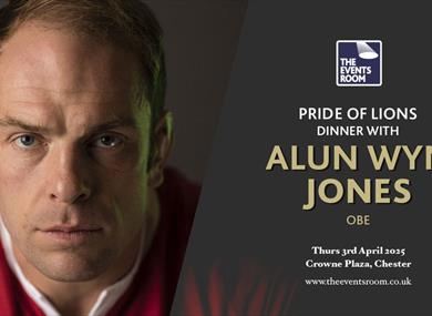 Pride of Lions Dinner,Alun Wyn Jones OBE