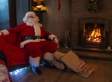 Storytime,Santa,ness botanic gardens,