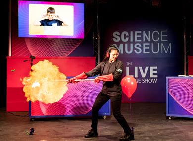 Science Museum Live,on tour,educational,family show,Parr Hall,Warrington