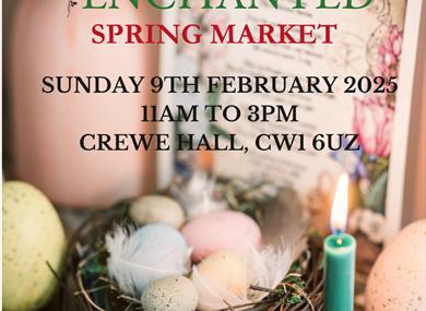 Spring market,crewe hall