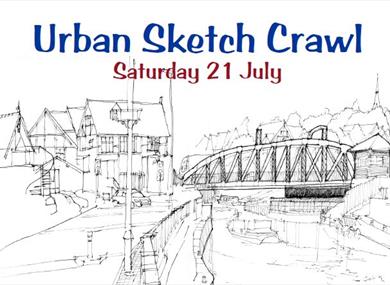 Urban Sketch Crawl in Northwich