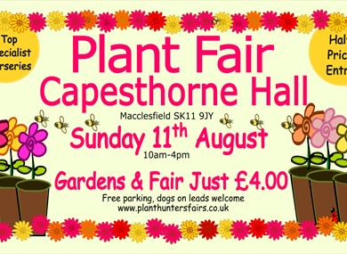 Summer Plant Hunters Fair at Capesthorne Hall & Gardens