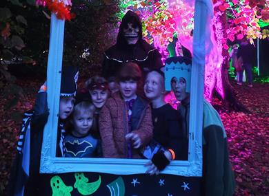 Pumpkin path,knutsford,halloween,town centre