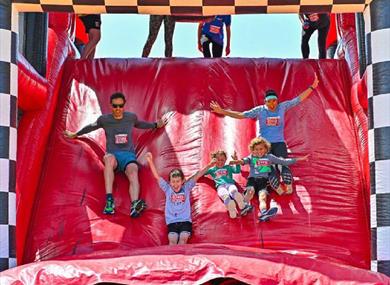 inflatable, kids fun, families