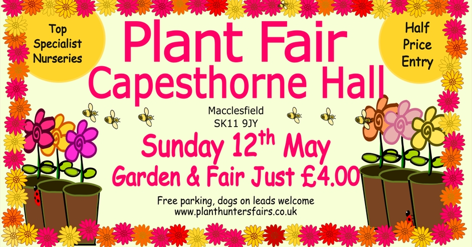 Spring Plant Hunters' Fair at Capesthorne Hall & Gardens - Visit Cheshire