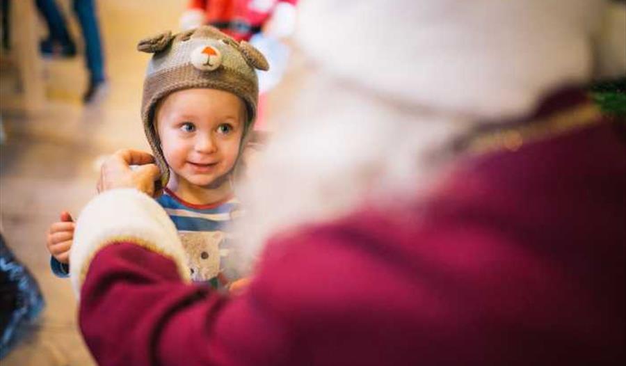 baby & toddler play session,father christmas,christmas,quarry bank,cheshire