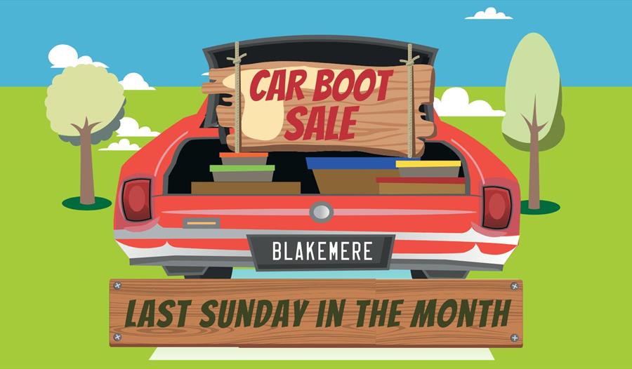 Car boot sale,blakemere village,