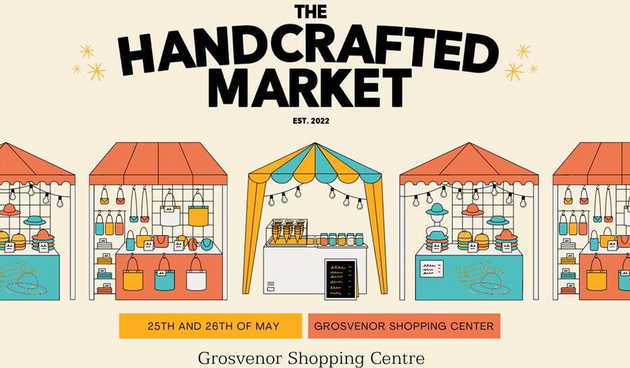 The Hand crafted Market poster