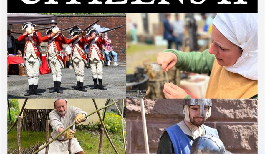 Chester Castle,family event,soldier and citizens,history and heritage
