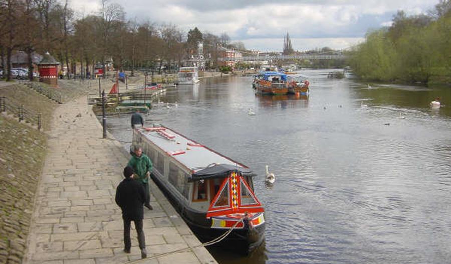 River dee,past,people of the past,chester,activities